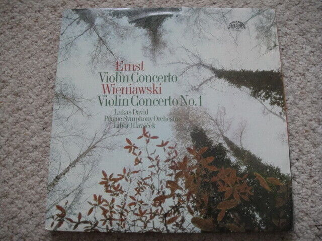 Lukas David - violin, Ernst: Concerto in F sharp, Wieniawski: Concerto no.1 in F