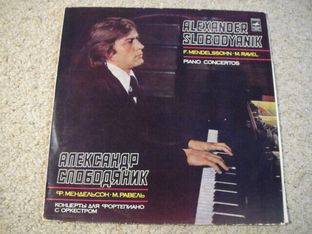 Alexander Slobodyanik - piano, Mendelssohn: Concerto No.1, op.25/Ravel: Concerto