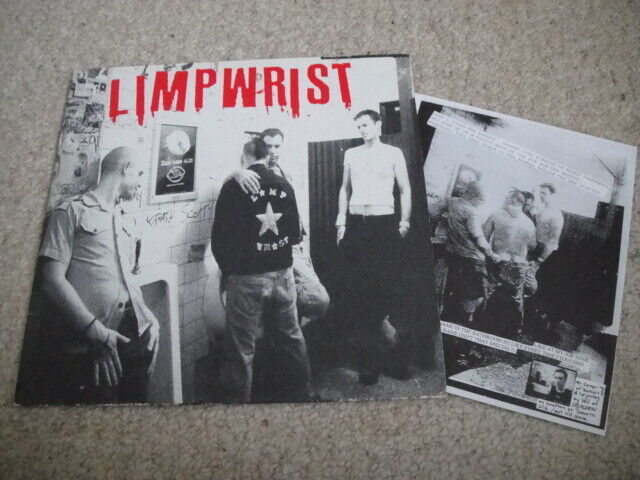 Limp Wrist - Limp Wrist Thrash/Hardcore La Vida Es Un Mus #08 UK 16 pages bookle