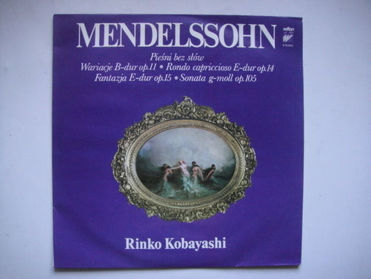 Rinko Kobayashi - piano, Mendelssohn LP