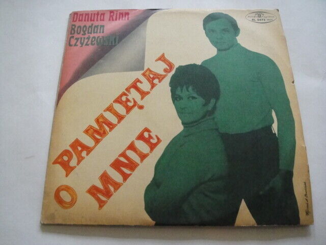 Danuta Rinn, Bogdan Czyżewski ‎– Pamiętaj O Mnie POLAND LP