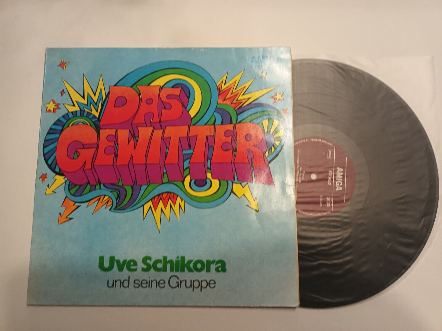 Uve Schikora Und Seine Gruppe – Das Gewitter LP AMIGA ‎855290 Germany Prog/Psych