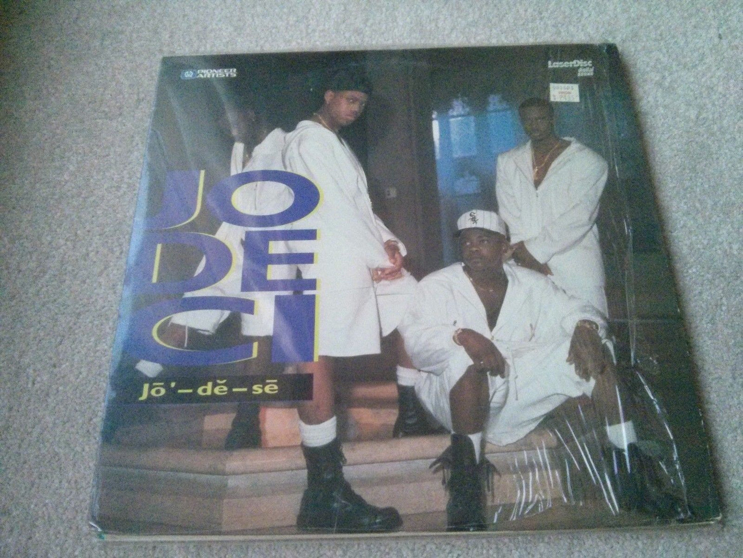 Jodeci - Jodeci (Laserdisc, 12", S/Sided, NTSC, CLV) Pioneer Artists – PA-92-470