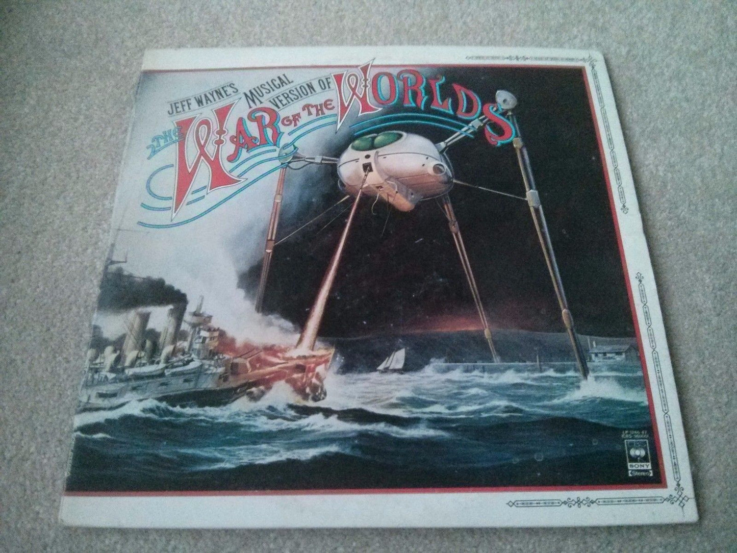 Jeff Wayne's Musical Version Of The War Of The Worlds PHILIPPINES Press 2LPs