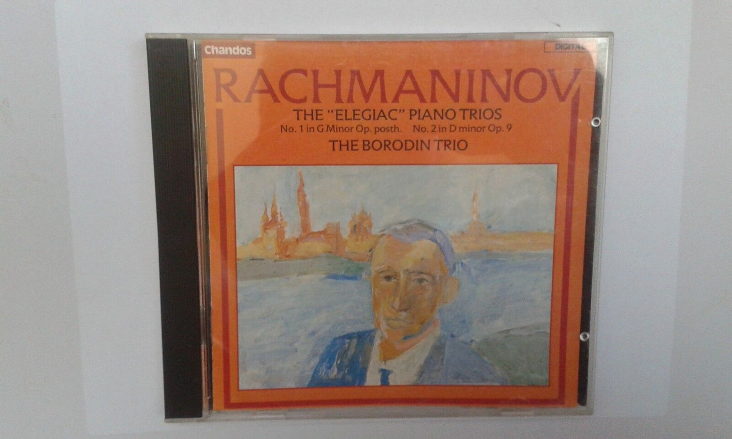 Rachmaninov: The "Elegiac" Piano Trios CD Edlina/Dubinsky/Turovsky BORODIN Trio