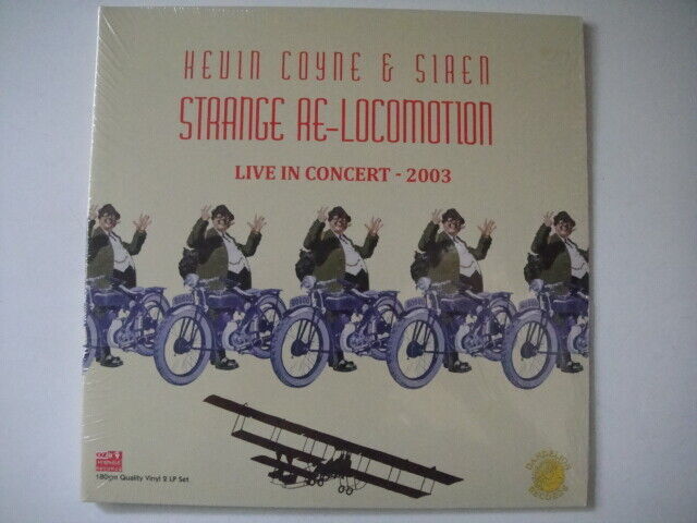 Kevin Coyne & Siren ‎– Strange Re-Locomotion Live In Concert - 2003 2xLP YELLOW