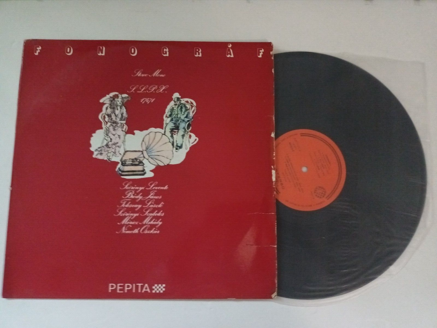 Fonograf – Fonográf 1. LP Hungary Classic/Folk Rock