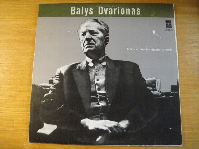 Balys Dvarionas: Lithuanian Folk Songs LP Beatrice Grinceviciute - soprano