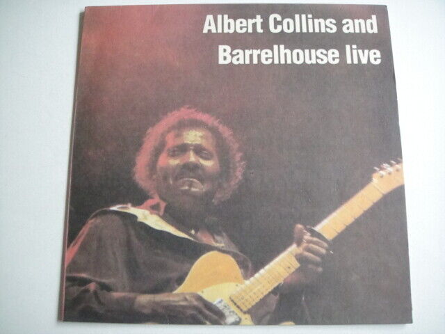 Albert Collins / Barrelhouse ‎– Live LP ZONA Lithuania 1992