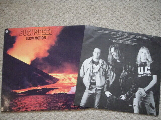 Suckspeed ‎– Slow Motion LP We Bite Rec. 073 Germany 1991 Thrash