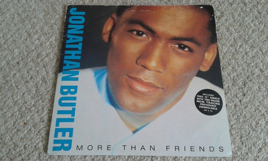 Jonathan Butler ‎– More Than Friends LP+12" Limited UK