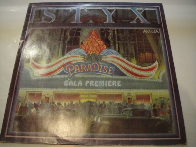 Styx ‎– Paradise Theatre AMIGA LP German Democratic Republic (GDR) 1983