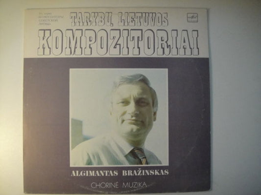 A.Brazinskas  - Choral Music LITHUANIAN Composer LP