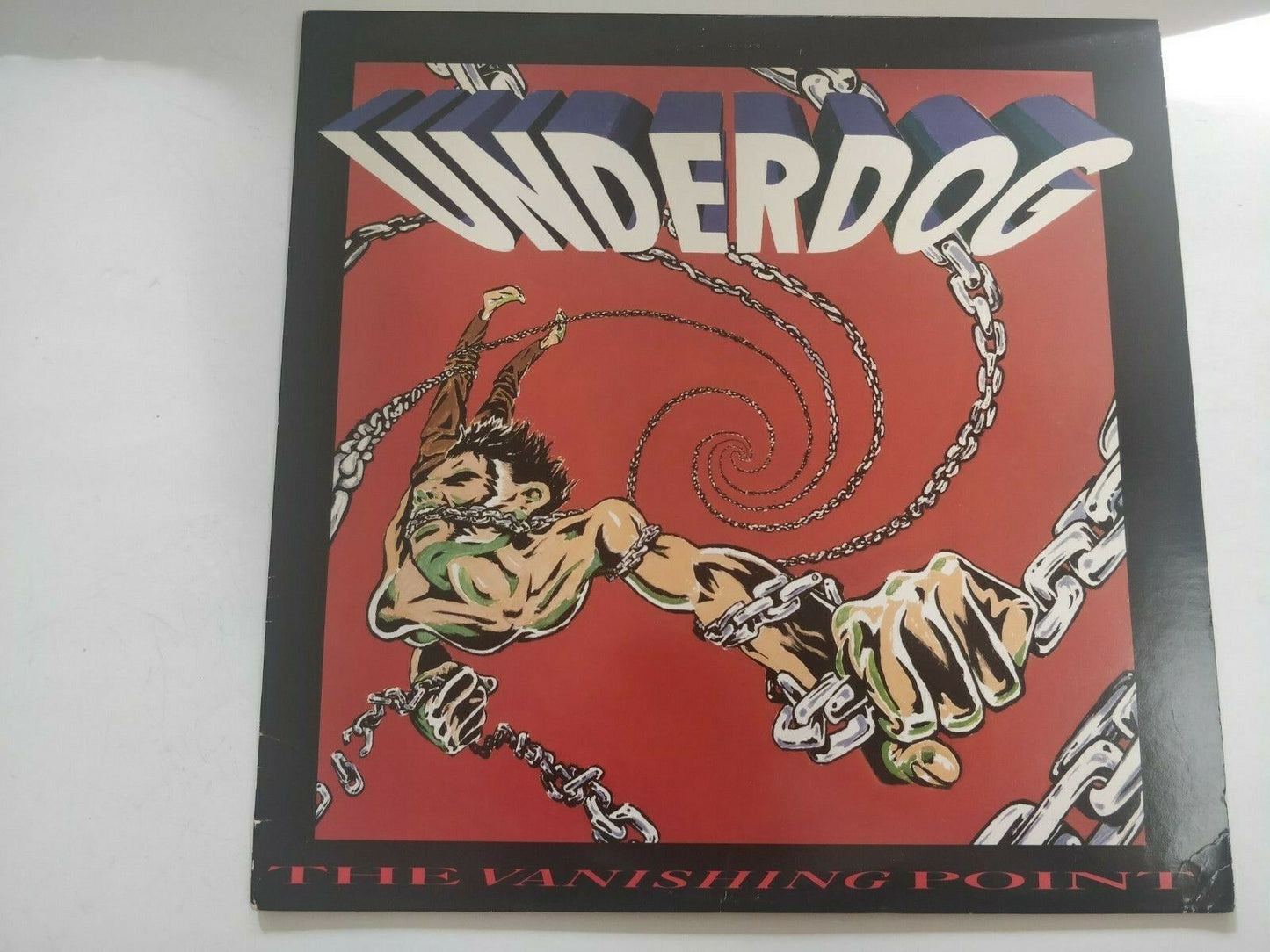 Underdog – The Vanishing Point LP Caroline Records – CAROL 1381 USA  1989