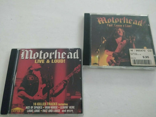 Motorhead – Fast, Loose & Live + Live & Loud! 2xCD