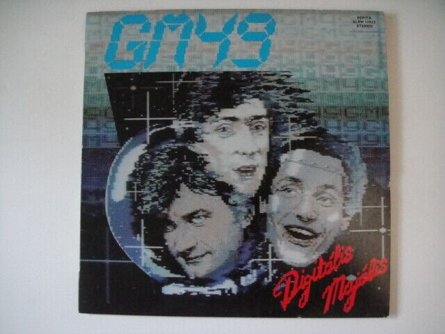 GM49 ‎– Digitalis Majalis LP Synth-pop/Electronic HUNGARY 1985