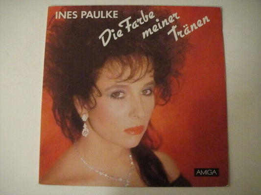 Ines Paulke – Die Farbe Meiner Tranen LP Synth GERMAN Old School MADONNA Cover