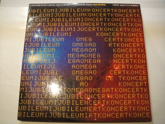 Omega - Jubileumi Koncert LP Art Rock/Hungary 1983 Ω