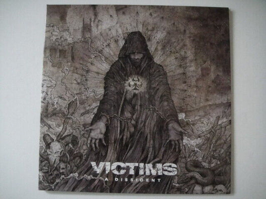 Victims - 'A Dissident' LP Clear #18/151 Tankcrimes ‎– TC46 USA 2011