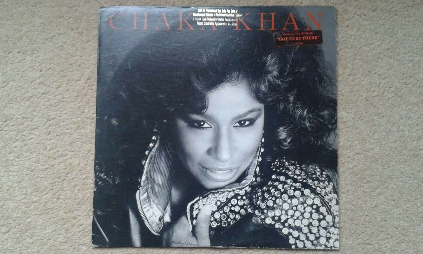 Chaka Khan ‎– Chaka Khan PROMO LP USA Press 1982