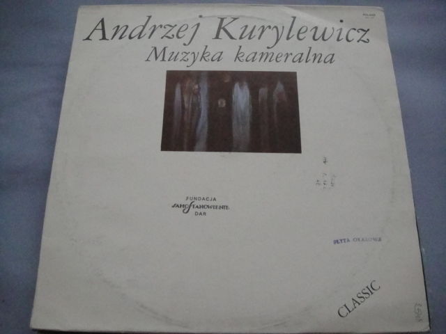 Andrzej Kurylewicz POLISH Composer/Capriccio A Due  LP