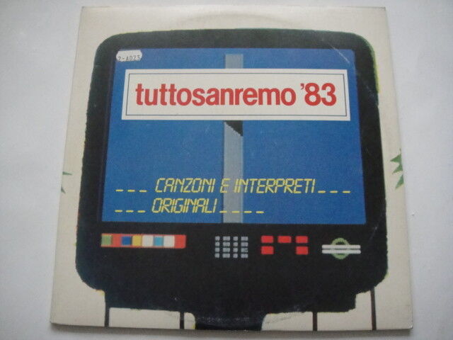 Tuttosanremo '83 2LPs Canzoni E Interpreti SAXON