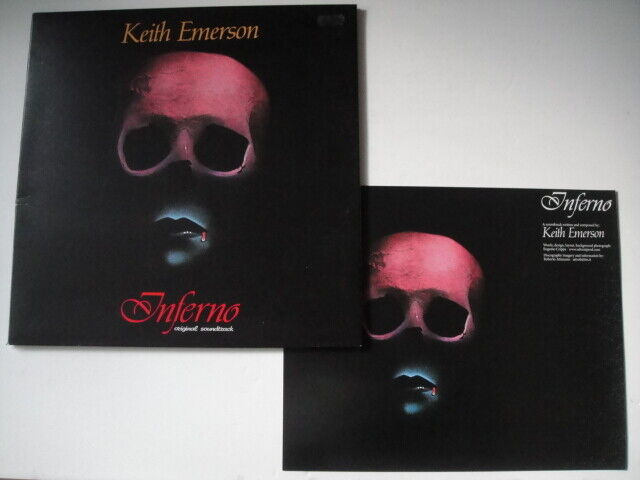 Keith Emerson ‎– Inferno LP Cinevox ‎– MDF 33/138, AMS ‎– AMSLP34 Italy 2011