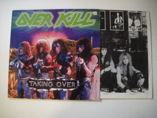 Overkill – Taking Over LP Megaforce/Atlantic – 781 735-1 Germany 1987