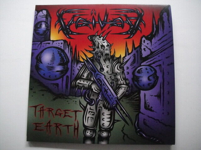 Voïvod/Voivod ‎– Target Earth 2xLP  Century Media ‎– 9982611 Germany 2013 BLUE