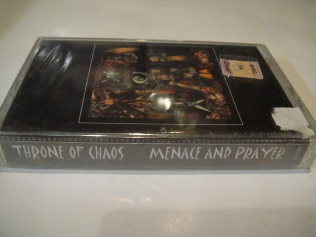 Throne Of Chaos ‎– Menace And Prayer TAPE/Cassette SEALED Russian