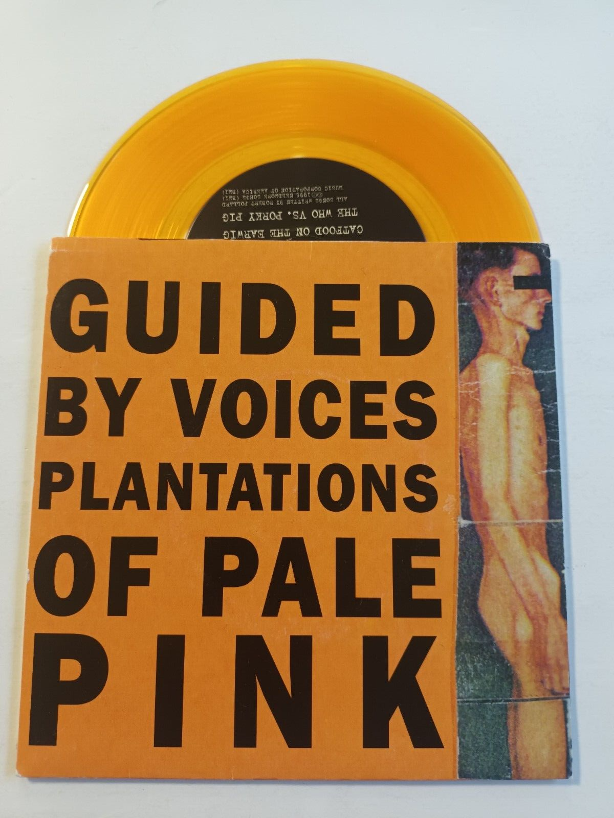 Guided By Voices ‎– Plantations Of Pale Pink 7" Matador ‎– OLE 208-7 USA 1996