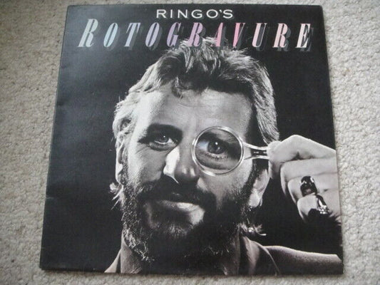 Ringo Starr ‎– Ringo's Rotogravure LP Polydor ‎– DELUX 2302-040 UK 1976