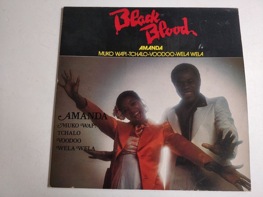 Black Blood – Amanda LP Disco/Funk African Warner/Biram – WB 56 321 Germany 1976