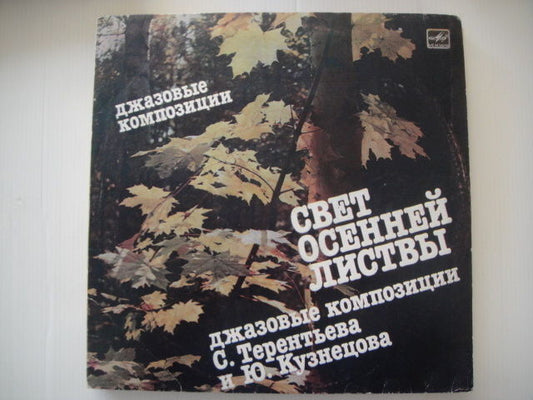 "Light of Autumn Leaves' Soviet/JAZZ RUSSIAN Terentiev/Kuznetsov LP Терентьев