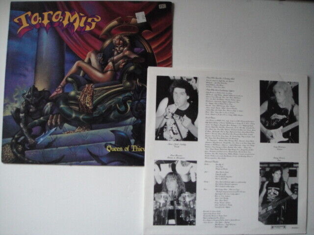 Taramis ‎– Queen Of Thieves LP Metal Blade Records ‎– RR 9526-1 Netherlands 1988