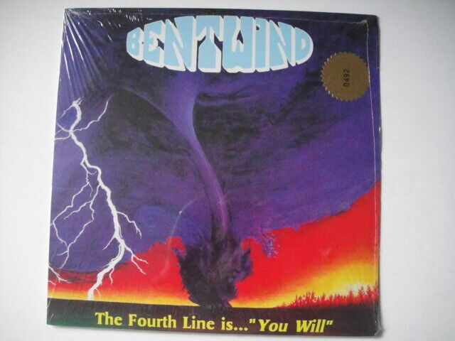 BentWind ‎– The Fourth Line Is "You Will" LP Psychedome Rec. ‎– WRC1-6245 Canada