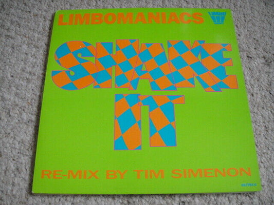 Limbomaniacs ‎– Shake It 12" Vinyl  In-Effect ‎– 657793 6 UK 1992