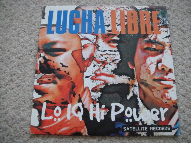 Lucha Libre ‎– Lo IQ Hi Power 2xLP Free/Jazz JAPAN Satellite ‎– STL 025-LP