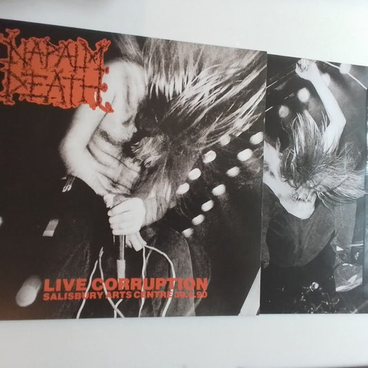 Napalm Death – Live Corruption LP Earache – MOSH067LP UK 2015