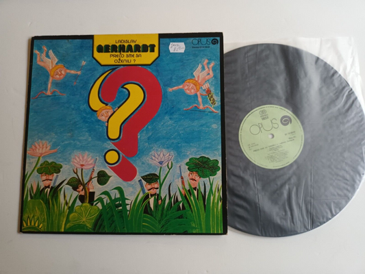 Ladislav Gerhardt – Preco Sme Sa Ozenili? LP Czechoslovakia FUSION Jazz OPUS