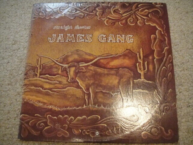 James Gang ‎– Straight Shooter LP TEXTURED Cover  ABC Rec. ‎– ABCX-741 USA 1972