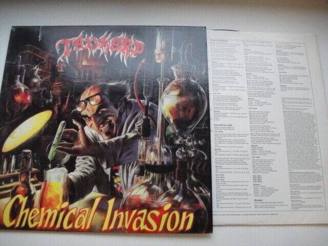 Tankard ‎– Chemical Invasion LP Combat ‎– 88561-8200-1 USA 1989