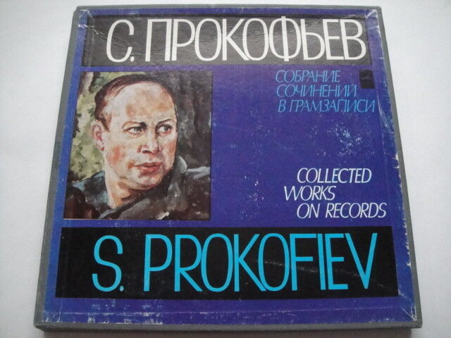 S. PROKOFIEV: Collected works - ''Semyon Kotko'' Original BOX 4LPs RARE