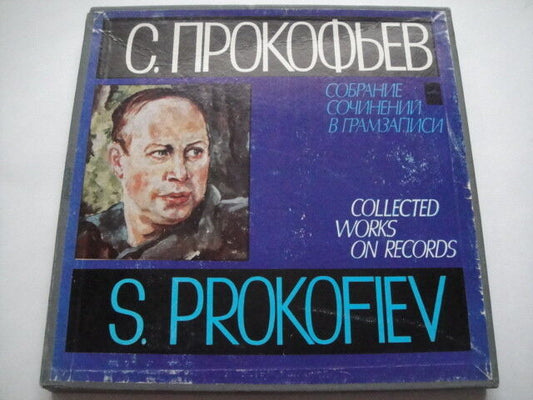 S. PROKOFIEV: Collected works - ''Semyon Kotko'' Original BOX 4LPs RARE