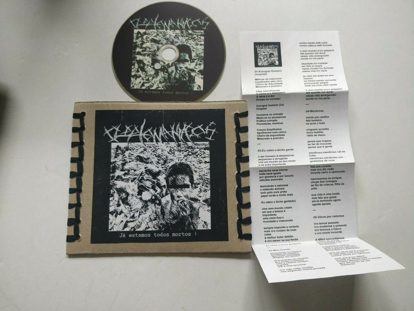 Cleptomaniacos – Já Estamos Todos Mortos! BELARUS Punk/Grindcore CD