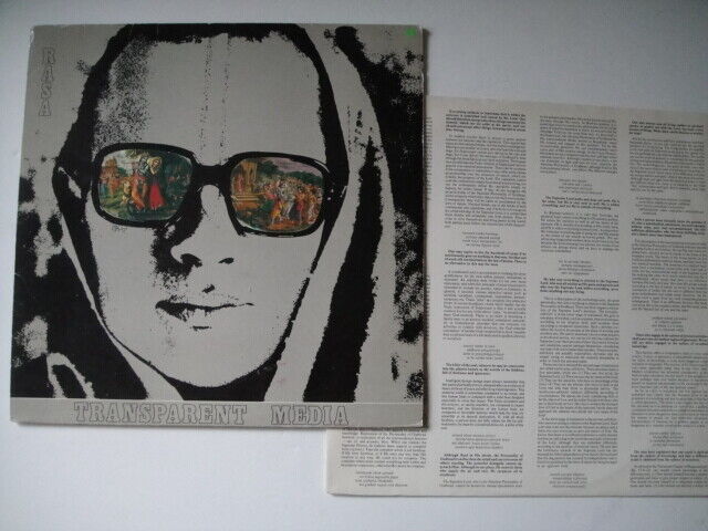 Rasa ‎– Transparent Media LP Lotus Eye Records ‎– BBT-S-21 Sweden 1981