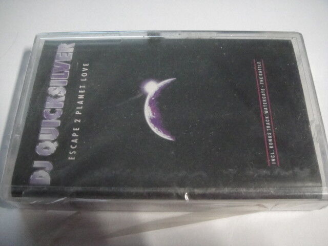 DJ Quicksilver - Escape 2 Planet Love TAPE/Cassette SEALED Russian