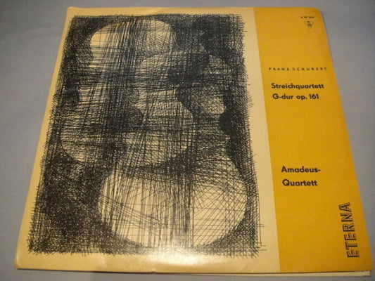 Amadeus-Quartett SCHUBERT: String Quartet G-dur op 161 ETERNA LP