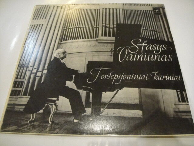 S. Vainiunas - piano, Vainiunas: Piano Compositions LITHUANIAN Composer LP