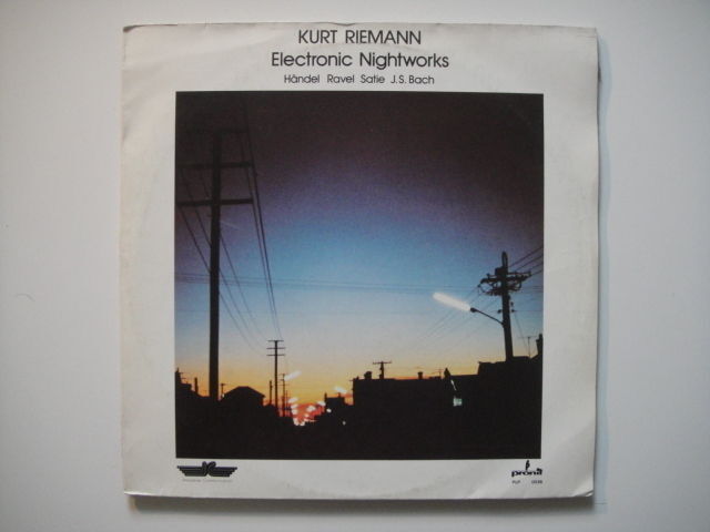 Kurt Riemann ‎– Electronic Nightworks LP Synth Electronic Ambiet